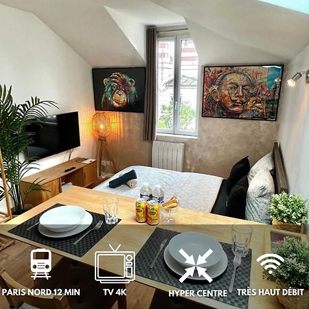 Studio Douillet Hypercentre 12 Min De Paris Enghien-les-Bains Exteriör bild
